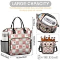 thumbnail image 5 of Pioneer Flower Floral Print Pattern Womens Lunch Box for Work,Insulated Large Lunch Bag,Leakproof Adult Lunch Bag for Work,Beach,Travel,Picnic,Camping, 5 of 6