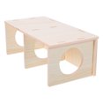 thumbnail image 1 of Casa de hámster con varias cámaras: refugio de madera - laberinto desmontable para erizos - nido de refugio para sala de montaje DIY para animales pequeños, ratones, ratas y mascotas., 1 of 8