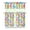 Trendy, variant on 3 PCS Tropical Kitchen Curtains Set - Hawaiian Island Valance & Tier Panels, Coastal Paradise Window Treatment, Rod Pocket Farmhouse Curtains