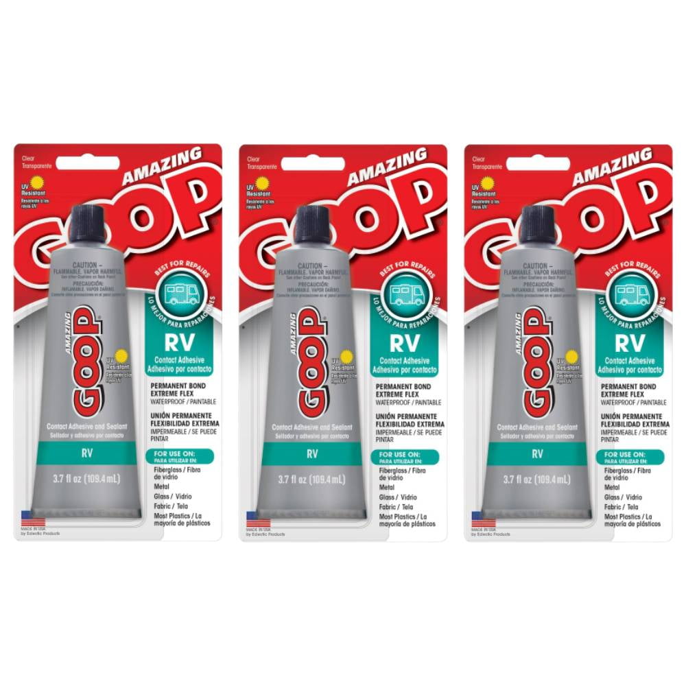 Amazing Goop RV Recreational Vehicles Repair Bond Seal Glue Adheisve