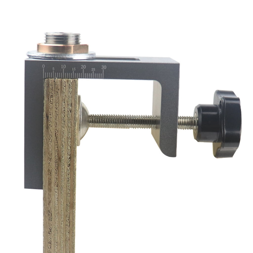 Pocket Hole Jig Kits Drill Template Dowel Hole Guide for Woodworking Pocket Doweling Jig Kits Tool Puncher Woodworking