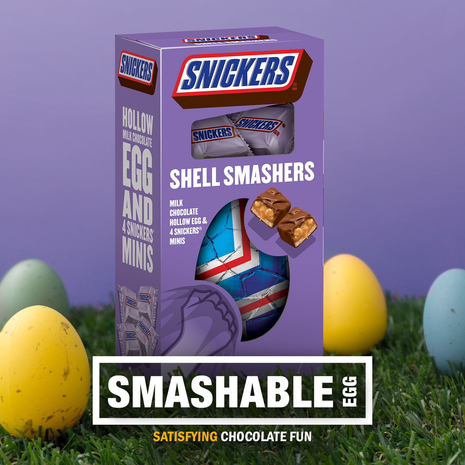 SNICKERS Shell Smashers Easter Chocolate Candy, 4.62-Ounce Box - image 2 of 5
