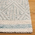 thumbnail image 3 of Safavieh Marbella Dania Diamond Area Rug, Aqua/Ivory, 5' x 8', 3 of 8
