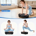 thumbnail image 4 of Anqdy Vibration Plate Exercise Machine for Home Fitness & Whole Body Workout, 350 Lbs Capacity with 2 Loops & Remote Control, 4 of 10