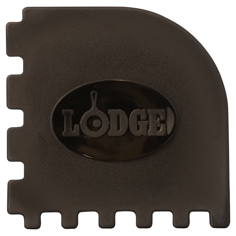 Lodge 2-Piece Cast Iron Scraper Set, Black and Red photo 8