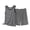 Dark Gray, variant on Women Plus Size Tank Tops Set Y2k Striped Sleeveless Crop Cami Top and Shorts 2 Piece Summmer Workout Yoga Sets White Large