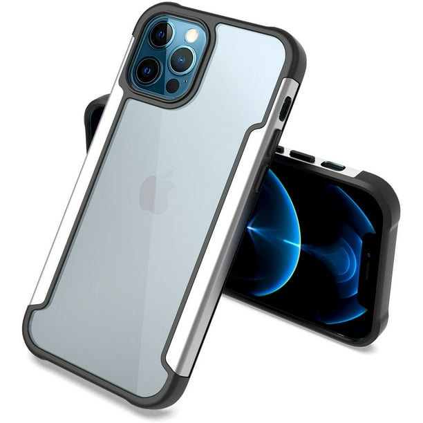 Apple Iphone 12 Pro Max 6 7 Phone Case Hybrid Aluminium Alloy Metal Transparent Pc Tpu Bumper Shockproof Cover For Iphone 12 Pro Max By Xcell Clear Silver Walmart Com Walmart Com Apple Iphone 12 Pro Max 6 7 Phone Case Hybrid Aluminium Alloy Metal Transparent Pc Tpu Bumper Shockproof Cover For Iphone 12 Pro Max By Xcell Clear Silver Walmart Com Walmart Com