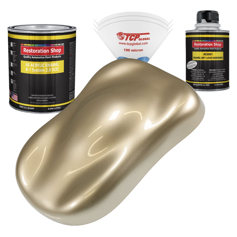 Restoration Shop Driftwood Beige Metallic Acrylic Enamel Auto Paint