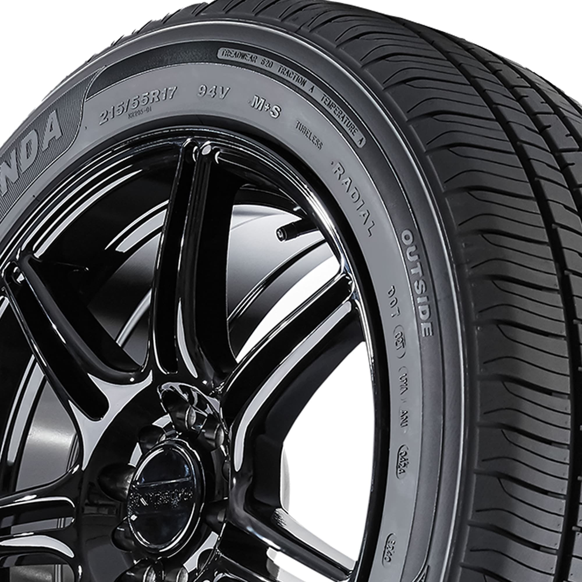 Kenda Vezda Touring A/S KR205 235/45R18 98V All-Season Tire with