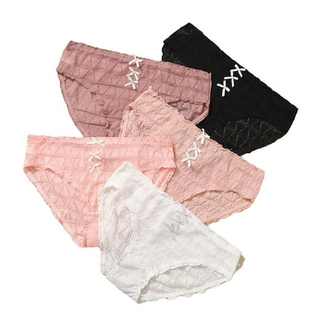 

5pack Sets Multicolor Plus Size Panties (Women s)