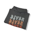 thumbnail image 4 of Diver Diving Hoodie, Gifts, Hooded Sweatshirt, 4 of 4