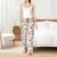 thumbnail image 4 of Fotbe Cartoon Transportation Pantalones de Pijama para Mujer, Pantalones de Dormir, Pantalones Pj con Cordón y Bolsillos-Small, 4 of 6