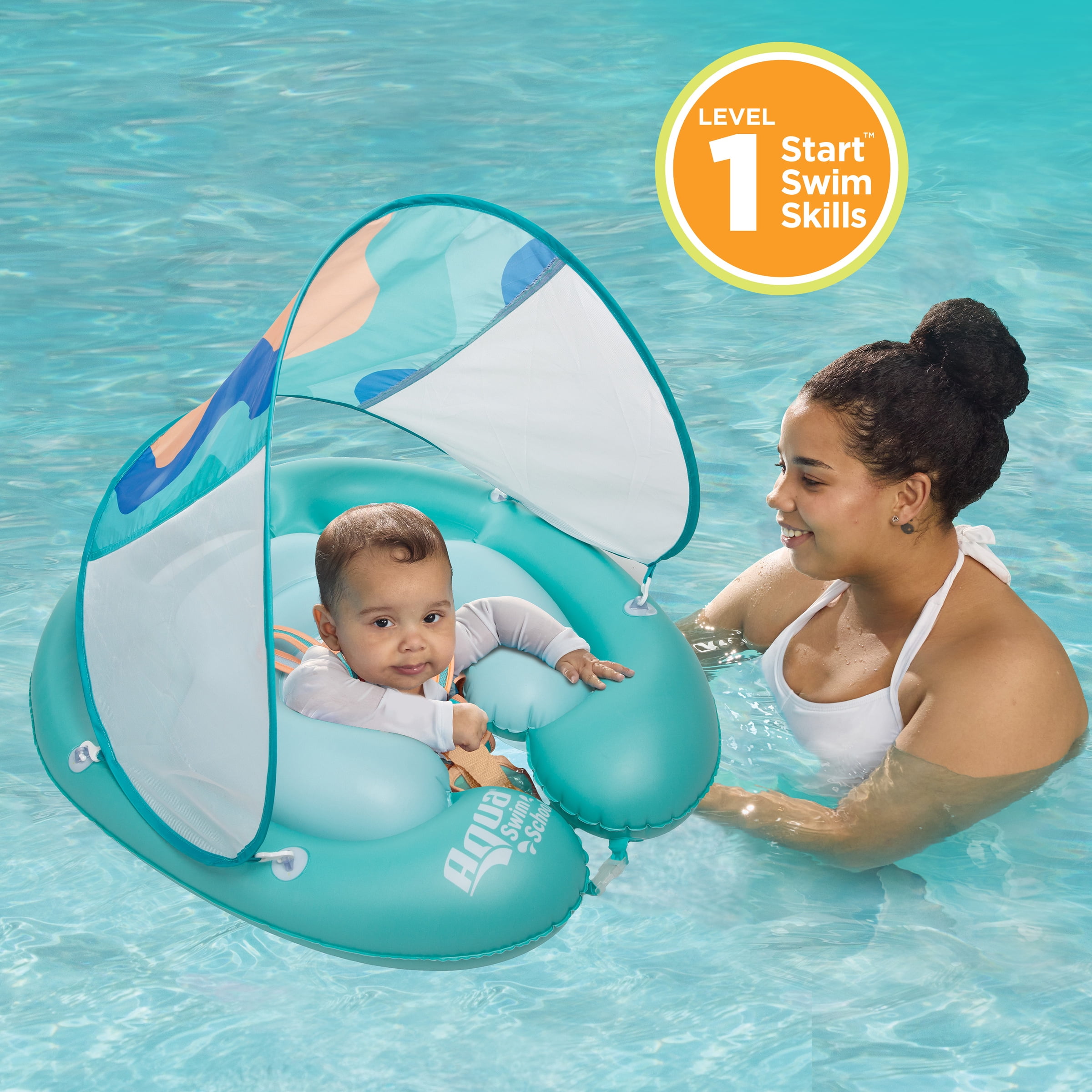 Aqua Leisure Swim School Pool Cruiser Bateau gonflable pour bébé