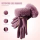 thumbnail image 5 of Guantes Térmicos Frio De Invierno Para Pantalla Tácti Mujer, 5 of 6