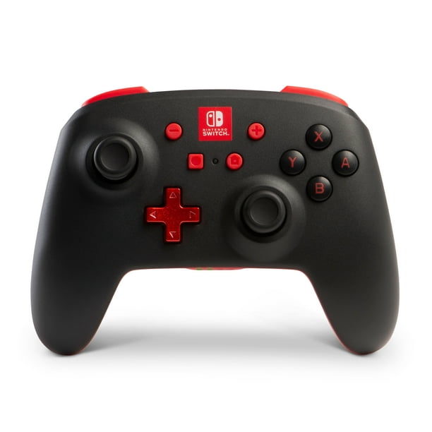 Powera Enhanced Wireless Controller For Nintendo Switch Black Walmart Com Walmart Com