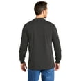 thumbnail image 2 of Carhartt Men's K128 Long Sleeve Henley Buttoned T-Shirt, 2 of 6