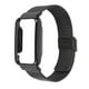 thumbnail image 1 of Correa de malla de acero inoxidable con carcasa protectora negra, accesorio de repuesto apto para Mi Band 7 Pro, color negro, 1 of 5