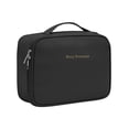 thumbnail image 1 of Premium Travel Makeup Cosmetics Bag, Large Professional Organizer With Customizable, 1 of 8