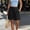 *Black, variant on Women’s Elastic High Waist Pleated Bermuda Shorts with Pockets,Casual Loose Fit Summer Midi Shorts Red,Women's Plus XXL