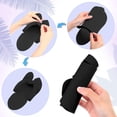 thumbnail image 3 of Zapatillas de pedicura desechables JagEly, 90 pares, para mujer, negras, 3 of 7