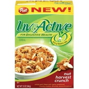 Post: Liveactive Nut Harvest Crunch Cereal, 13 oz