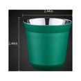 thumbnail image 2 of Toystoory Tazas de café con aislamiento de doble pared, botella para lavavajillas, 80ML, taza de té de pequeña capacidad, anillo, taza Type2 NO2, 2 of 6