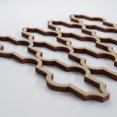 thumbnail image 4 of Ekena Millwork 7 3/8"W x 7 3/8"H x 1/4"T Extra Small Casablanca Decorative Fretwork Wood Wall Panels, Hickory, 4 of 13