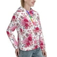 thumbnail image 2 of KLL Peonies And Roses for Womens Pullover Hoodie with Pocket Hooded Long Sleeve Shirts Sweatshirt for Women-X-Large, 2 of 7