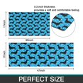 thumbnail image 7 of Blue Dachshunds Dog Kitchen Rugs Sets Of 2,Anti Fatigue Kitchen Mat Rugs Non Slip Washable,Decorative Kitchen Floor Mats for Kitchen,Sink,Laundry,17"x30"+17"x47", 7 of 7