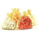 thumbnail image 5 of Bolsas de regalo Pimuza, 100 unidades, 10 x 15 cm, organza dorada, 5 of 6
