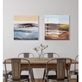 thumbnail image 6 of Kate and Laurel x Xizhou Xie Collaboration Glacier Park Frameless Floating Acrylic Art, 23x23, Modern Abstract Bright Landscape Art for Wall, 6 of 6