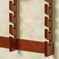 thumbnail image 5 of Wooden Cap Display Rack Mission Red Oak Triple 30 Slots, 5 of 5