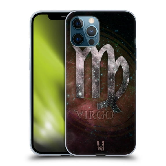 Head Case Designs Nebula Zodiac Symbols Virgo Soft Gel Case Compatible with Apple iPhone 12 Pro Max