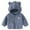 Blue, variant on Atogsazn Toddler Boys Fleece Jacket Kids Plush Long Sleeve Hooded Jackets Winter Clothes Outerwear Fashion Blue 1-2 Years