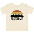 thumbnail image 3 of Inktastic Boston Massachusetts Skyline Sunset Boys or Girls Baby T-Shirt, 3 of 5