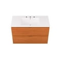 thumbnail image 3 of Modway Scenic Bathroom Vanity in Cherry White, 3 of 4