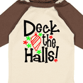 thumbnail image 4 of Inktastic Deck the Halls Christmas Ornament Boys or Girls Long Sleeve Baby Bodysuit, 4 of 5