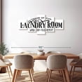 thumbnail image 3 of Elephant Stock Laundry Room Motto Wall Art - Horizontal Multi Panel Canvas - Laundry Room Wall Decor - Inspirational And Typography Multi Panel - White And Black Decor - 68" x 30", 3 of 8