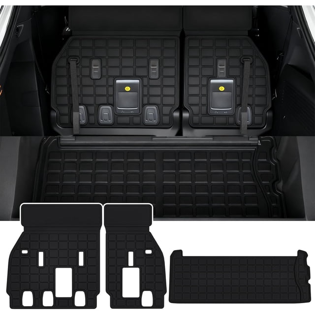 Tapete de Carga para for Toyota Sienna 2021 2022 2023 2024 2025 7/8 Accorios de Coche de pasajeros, E Alfombrilla para Maletero Carga Alfombrilla