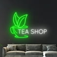 thumbnail image 2 of Handmadetneonsign Tea Shop Neon Sign, Tea Cup Neon Light, Tea LED Light, Drinking Tea Led Sign, 2 of 5