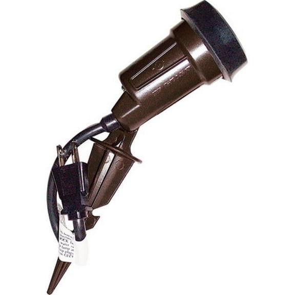 14792GN 150 Watt Bronze Spike A Light Outdoor Floodlight