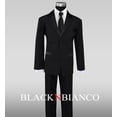 thumbnail image 3 of Black N Bianco Boy's Modern Tuxedo Dresswear Set, 3 of 4