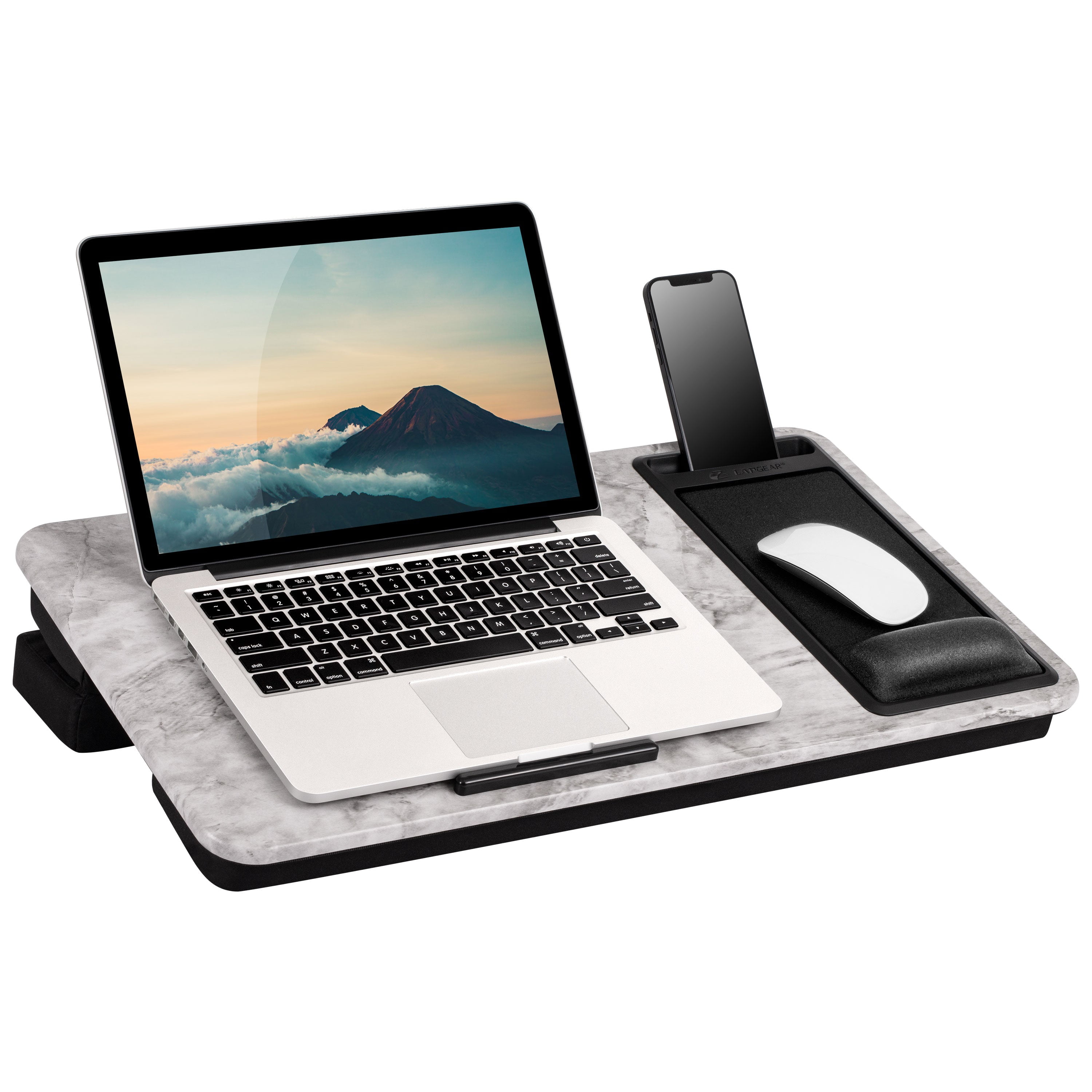 LapGear Elevation Pro Lap Desk with Gel Wrist Rest and Adjustable