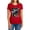 Red, variant on Harry Potter Trio Collage Women's T Shirt, Athletic Heather, Small