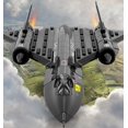 thumbnail image 2 of Gonli Stem Army Toys Us Air Force Sr-71 Aviones de reconocimiento Juegos de bloques de construcción para niños Aviones de combate Juguetes de construcción Regalos para niños (183 piezas), 2 of 5