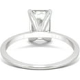 thumbnail image 6 of Charles & Colvard 14K White Gold Moissanite 9x7mm Emerald Engagement Ring-Size 7 2.52ct DEW, 6 of 7