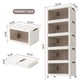 thumbnail image 2 of Contenedores de almacenamiento Dimcapo de 78 cuartos de galón con tapa plegable, 5 paquetes, 2 of 6