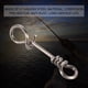 thumbnail image 4 of Clips de Fastach, Clip de pesca Broches de presión rápidos Acero inoxidable Pesca giratorio Pesca rápida Barril giratorio Giratorio rápido Conector Se?uelos de pesca Líderes Accesorios 50 piezas(4 #) Ecomeon no, 4 of 5