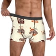 thumbnail image 2 of Kdxio Men's Boxer Briefs with Cooking With Love Print - Comfortable and Breathable Underwear for Everyday Wear, 2 of 7