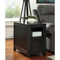 thumbnail image 1 of Ashley Furniture Table d'Appoint pour Chaise Gavelston en Noir Frotté, 1 of 3